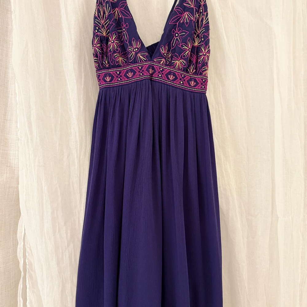 Exhilaration Embroidered Boho Sundress – Size Large – NWOT